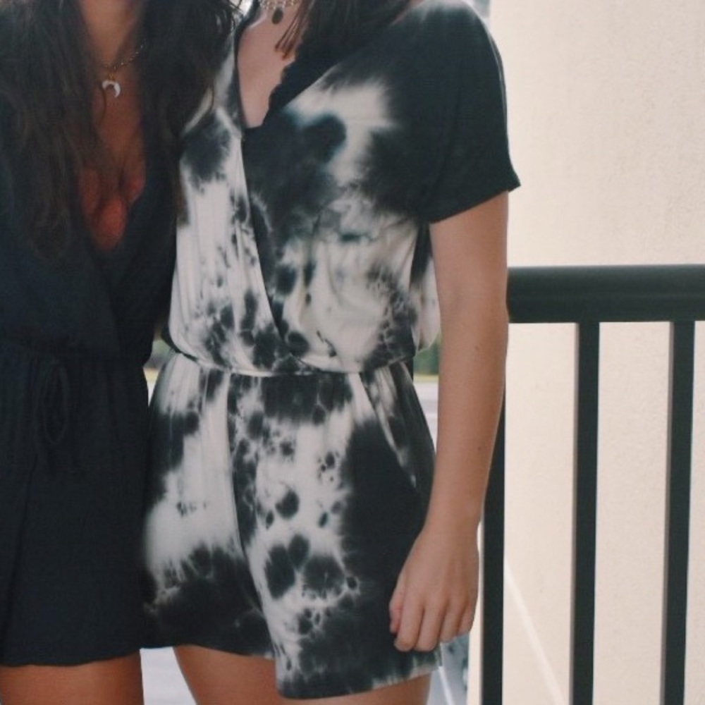 C’isa tie dye romper